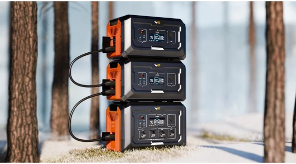 Электростанция портативная TopON TOP-X2500 640000mAh 16A QC3.0/PD2.0 6xUSB черный/оранжевый (103504)