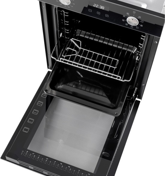 Духовой шкаф Электрический Maunfeld EOEM519B черный