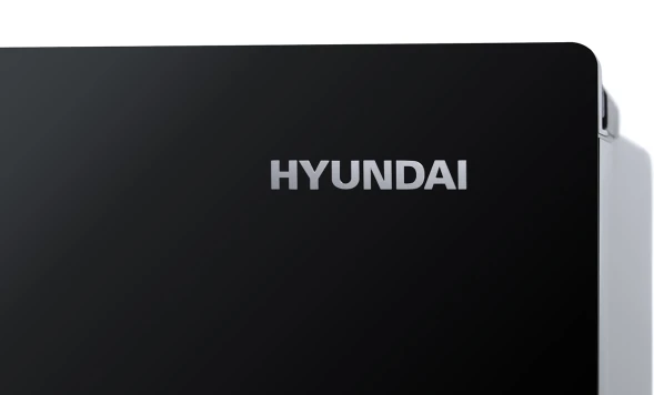 Холодильник Hyundai CM5005F 3-хкамерн. черное стекло инвертер