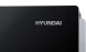 Холодильник Hyundai CM5005F 3-хкамерн. черное стекло инвертер