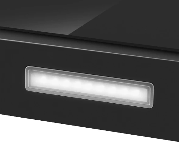 Вытяжка каминная Maunfeld Tina 5080 черный стекло управление: кнопочное (1 мотор)