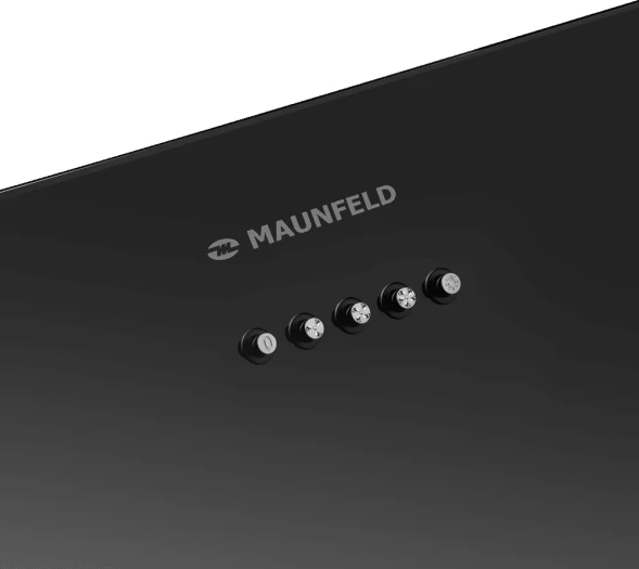 Вытяжка каминная Maunfeld Tina 5080 черный стекло управление: кнопочное (1 мотор)