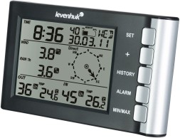Погодная станция Levenhuk LP240 серебристый/черный