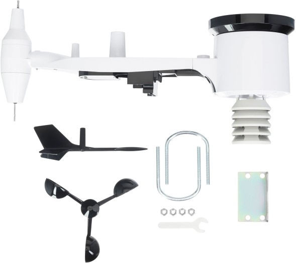 Погодная станция Levenhuk LP240 серебристый/черный