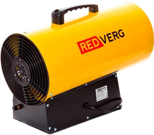 Тепловая пушка газовая RedVerg RD-GH33 3300Вт желтый/черный