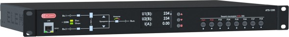 АВР Elemy ATS-1205/16 1U 19&amp;quot; ввод:2xС20 выход:2xC19-6xС1316A черный