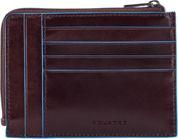 Чехол для кредитных карт Piquadro Blue Square PU1243B2R/MO коричневый натур.кожа