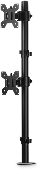 Кронштейн для мониторов ЖК Buro M063 черный 17&amp;quot;-27&amp;quot; макс.8кг крепление к столешнице поворот и наклон