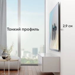 Кронштейн для телевизора Onkron FM6 черный 43&amp;quot;-85&amp;quot; макс.68.2кг настенный фиксированный