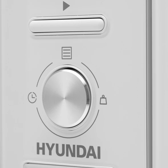 Микроволновая печь Hyundai HBW 2040 WG 20л. 800Вт белый (встраиваемая)