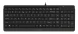 Клавиатура + мышь A4Tech Fstyler F1512 клав:черный мышь:черный USB (F1512 BLACK)