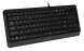 Клавиатура + мышь A4Tech Fstyler F1512 клав:черный мышь:черный USB (F1512 BLACK)