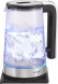 Чайник электрический Vitek VT-WK1073 2.2л. 1800Вт черный/серебристый корпус: стекло