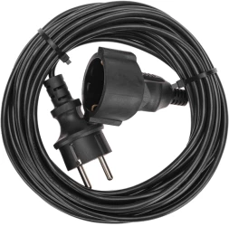 Удлинитель силовой PROconnect PROc-Uc (13-4909) 3x0.75кв.мм 1розет. 10м ПВС 6A без катушки черный