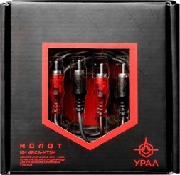 Кабель Ural КМ 4RCA МТ5М 5м (упак.:1шт)