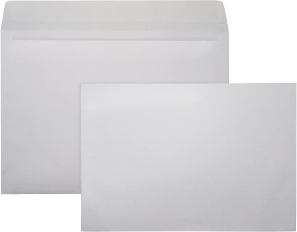 Конверт Silwerhof Eco 164.250 C4 229x324мм белый силиконовая лента 90г/м2 (pack:250pcs)