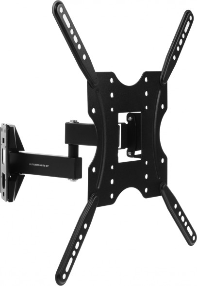 Кронштейн для телевизора Ultramounts UM903 черный 32&amp;quot;-55&amp;quot; макс.20кг настенный поворотно-выдвижной и наклонный