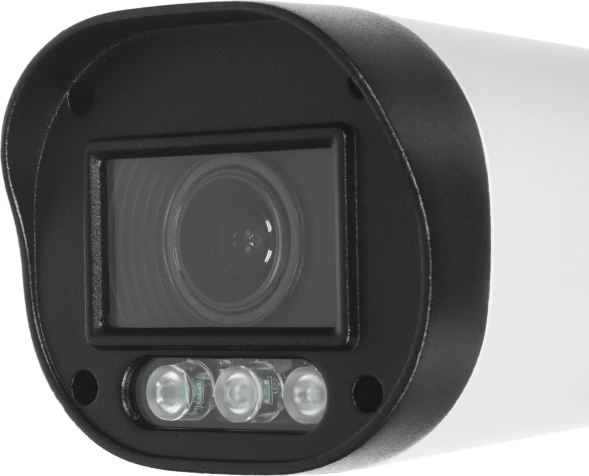 Камера видеонаблюдения аналоговая Tantos TSc-P1080pUVCv 2.8-12мм HD-CVI HD-TVI цв. корп.:белый/черный (00-00156691)