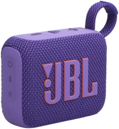 Колонка порт. JBL GO 4 фиолетовый 4.2W 1.0 BT 10м 850mAh (JBLGO4PUR)