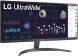 Монитор LG 29&amp;quot; UltraWide 29WQ500-B черный IPS LED 21:9 HDMI матовая 1000:1 250cd 178гр/178гр 2560x1080 100Hz FreeSync DP FHD 4.5кг