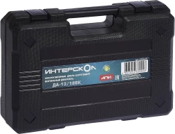 Дрель-шуруповерт Интерскол ДА-13/18ВК 45 аккум. патрон:быстрозажимной (кейс в комплекте) (575.0.0.70)