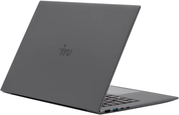 Ноутбук IRU Planio 14INP N-series N100 8Gb SSD256Gb Intel UHD Graphics 14&amp;quot; IPS FHD (1920x1080) Windows 11 Pro Multi Language 64 grey WiFi BT Cam 5000mAh (2023712)