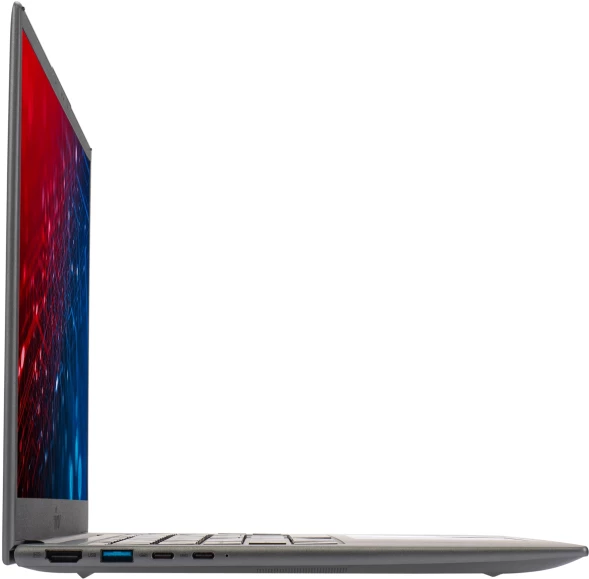 Ноутбук IRU Planio 14INP N-series N100 8Gb SSD256Gb Intel UHD Graphics 14&amp;quot; IPS FHD (1920x1080) Windows 11 Pro Multi Language 64 grey WiFi BT Cam 5000mAh (2023712)