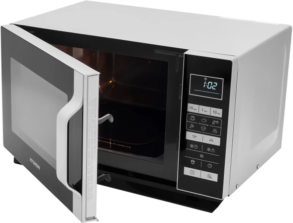 Микроволновая Печь Hyundai HYM-D3044 23л. 900Вт черный/серебристый