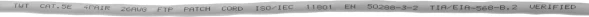 Патч-корд Lanmaster TWT-45-45-1.0/S-GY FTP RJ-45 вил.-вилка RJ-45 кат.5E 1м серый ПВХ (уп.:1шт)