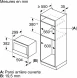 Микроволновая печь Bosch BFL7221B1 21л. 900Вт черный (встраиваемая)
