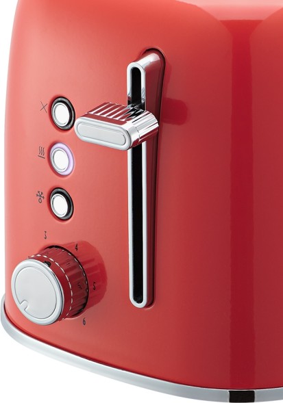 Тостер Kitfort КТ-6218-1 870Вт красный