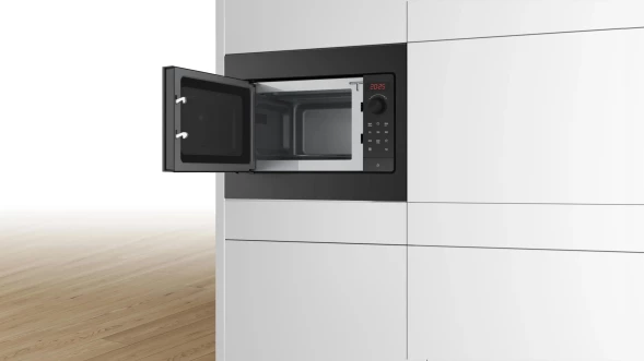 Микроволновая печь Bosch BFL523MB4 20л. 800Вт черный (встраиваемая)
