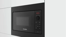 Микроволновая печь Bosch BFL523MB4 20л. 800Вт черный (встраиваемая)