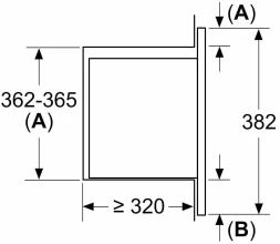 Микроволновая печь Bosch BFL523MB4 20л. 800Вт черный (встраиваемая)