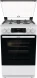 Плита Комбинированная Gorenje GK5C40WF белый (стеклянная крышка) реш.чугун