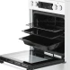 Плита Комбинированная Gorenje GK5C40WF белый (стеклянная крышка) реш.чугун