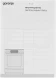 Плита Комбинированная Gorenje GK5C40WF белый (стеклянная крышка) реш.чугун