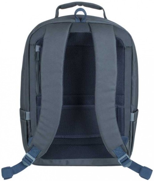 Рюкзак для ноутбука 17.3&amp;quot; Riva 8460 темно-синий полиэстер женский дизайн