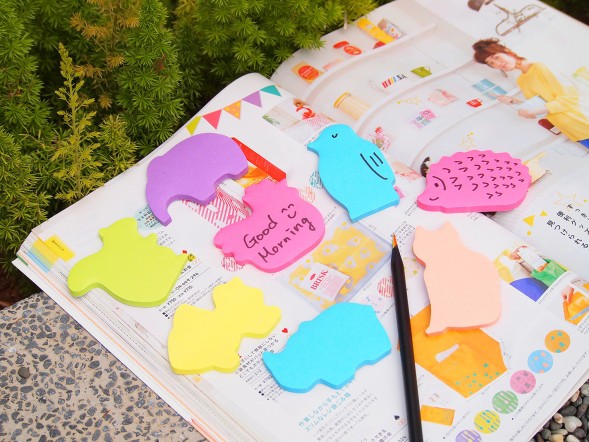 Блок самоклеящийся бумажный Stick`n 21780 50лист. фиолетовый 1цв.в упак. &amp;quot;слон&amp;quot;