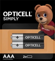 Батарея Opticell Simply AAA отрывной блистер AAA (2шт) блистер