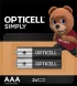 Батарея Opticell Simply AAA отрывной блистер AAA (2шт) блистер