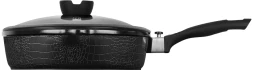Сотейник Rondell Escurion RDA-871 4.0л. d=28см (с крышкой) черный
