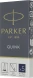 Картридж Parker Quink Z11 (1950385) черный/синие чернила для ручек перьевых (5шт)