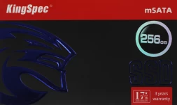 Накопитель SSD Kingspec mSATA 256Gb MT-256 MT Series mSATA