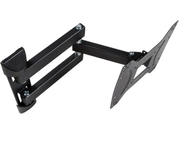 Кронштейн для телевизора Kromax OPTIMA-404 черный 15&amp;quot;-55&amp;quot; макс.35кг настенный поворотно-выдвижной и наклонный