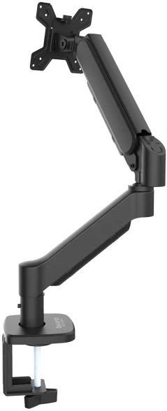 Кронштейн для мониторов ЖК Buro BU-M11 черный 17&amp;quot;-32&amp;quot; макс.10кг крепление к столешнице поворот и наклон
