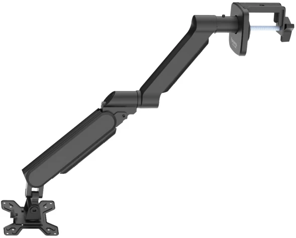 Кронштейн для мониторов ЖК Buro BU-M11 черный 17&amp;quot;-32&amp;quot; макс.10кг крепление к столешнице поворот и наклон