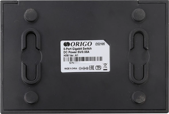 Коммутатор Origo OS2105 OS2105/A2A 5x1Гбит/с неуправляемый