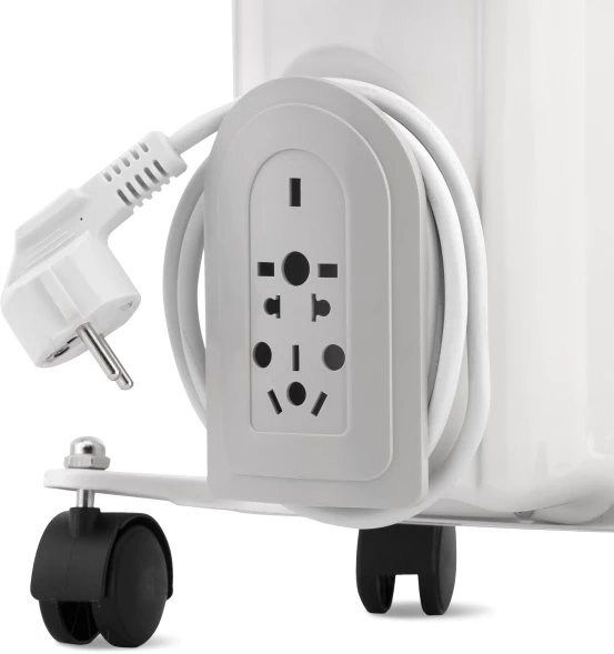 Радиатор масляный Vitek VT-1707 1000Вт белый