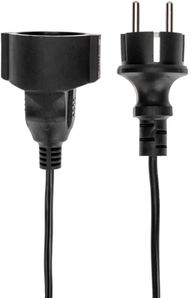 Удлинитель силовой PROconnect PROc-Uc (13-4914) 3x0.75кв.мм 1розет. 20м ПВС 6A пласт.рамка черный